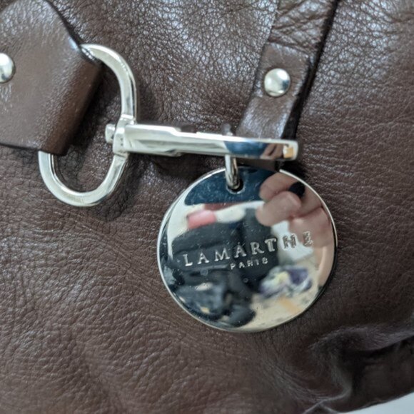 Lamarthe Brown Leather Purse - Picture 4 of 8